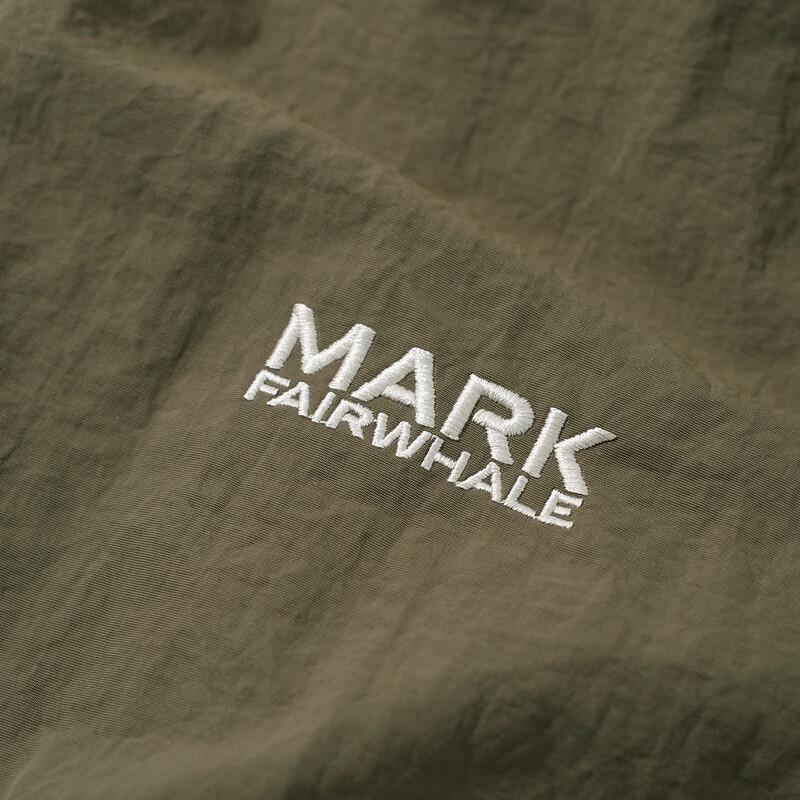 MARK FAIRWHALE Men's Ant-Wrinkle Lightweight Hooded Jacket