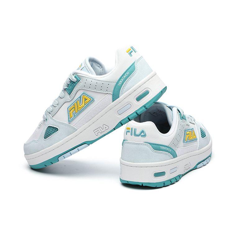 Fila Fusion Teratach Leichte Gewebte Retro-Basketballschuhe für Damen Sneaker Phantom-Blau T12W131207FIW