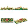 Great Wall Micro Building Blocks, Chinese Ancient City Wall Landmark Model, Desktop Decor Collectible Ornament