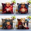 Anime F-Fullmetal Alchemist-MT Pillow Case Printing Pillowcase Living Room Sofa Cushion Cover Bedroom Room Decor
