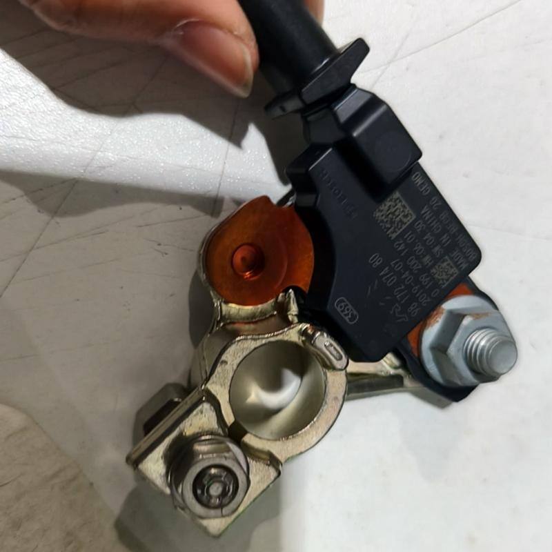 9802043480 Battery State Of Charge Box Assembly For Peugeot 2008 3008 408 508 RCZ For Citroen C4 Battery Negative Wire Sensor