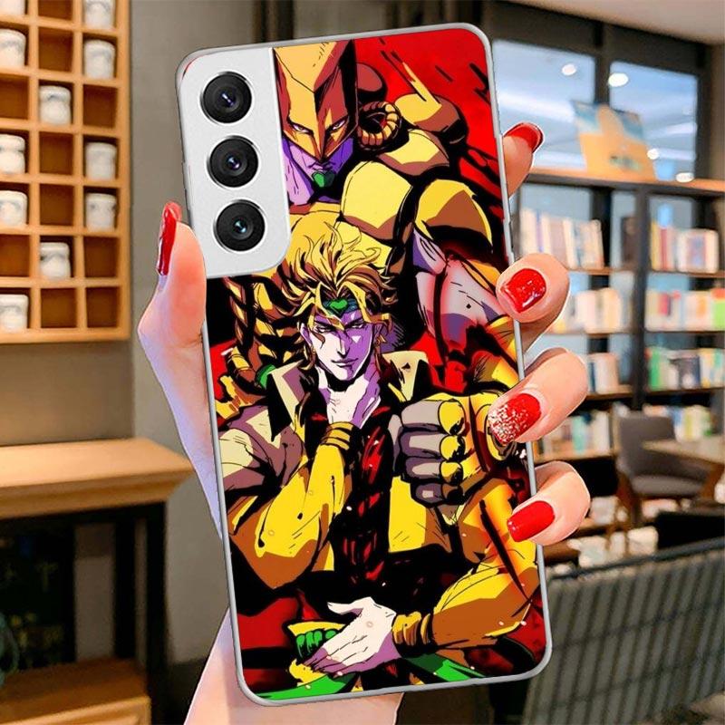 JoJo Bizarre Adventure Cover Phone Case For Samsung Galaxy S26 S25 Edge S24 Ultra S23 S22 Plus S21 S20 FE Soft Fundas Shell Gala