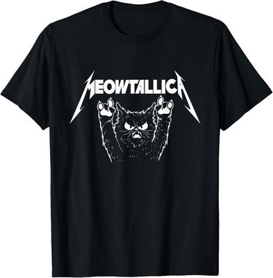 Meowtallica - Koszulka dla miłośnika kotów, kociaka, weterynarza