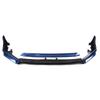 YOFER Style Front Bumper Spoiler Lip + Lower Fog Light Side Vent Splitter Corner Cover For Honda Civic 11th All Models 2022-2024