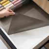 1pc 5m/196.85in Drawer Liners Washable Dustproof and Non-slip Placemats Kitchen Cabinet Mats Refrigerator Non-slip Liners