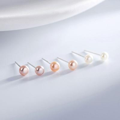 Party Temperament Solid Color Women Jewelry Fashion Design Korean  Earrings Pearl Stud Earrings