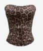 Body sculpting fish bone chest wrapping women's vest sexy high waist slim fit European and American fashion with chest pad non-slip strip tube top bra