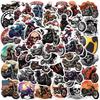 10/50pcs Cool Skeleton Motorcycle Stickers Graffiti Stickers for DIY Luggage Laptop Skateboard Motorcycle Bicycle Stickers