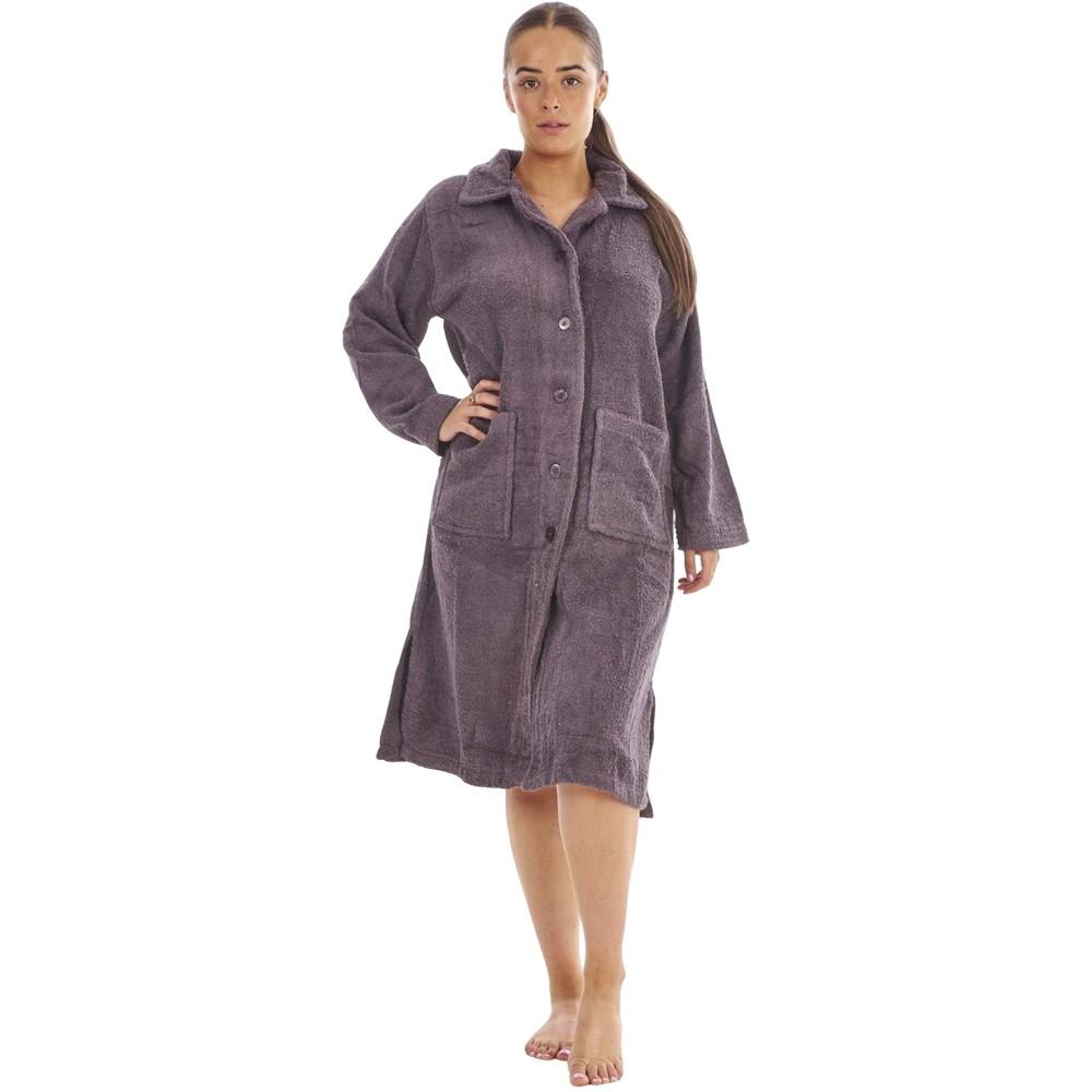 Keanu Womens/Ladies Button-Down Cotton Towel