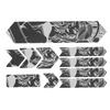 ENLEE 10PcsSet Bike Frame 3D Night Reflection Removeable Sticker Bike Paster Guard CoverBeauty