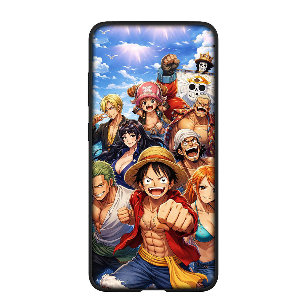 Case for iPhone 17 15 16 Plus Xiaomi Poco X7 X6 F8 F7 M8 C85 C75 C71 Redmi Note 14 12 11 13 Pro Max A4 14C 13C 15C One Roronoa Coque Zoro Pieces Luffy