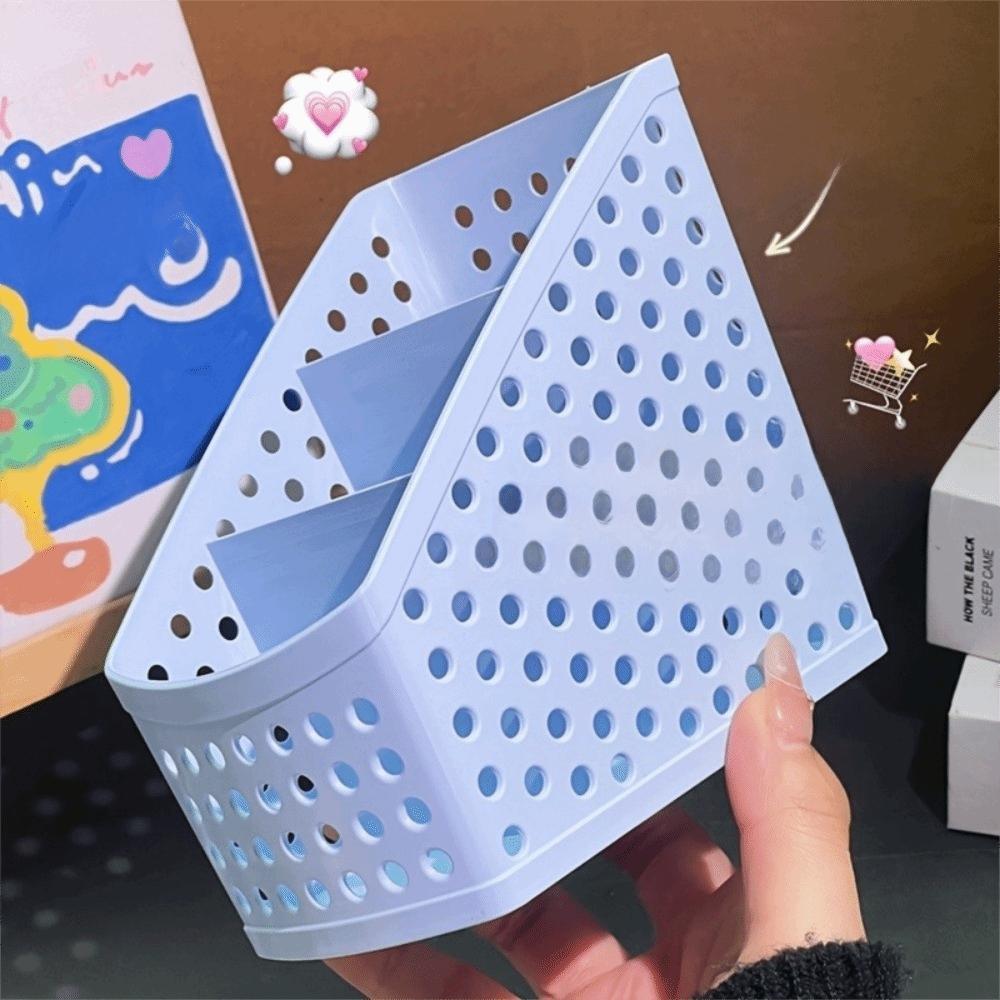 Portable Makeup Brush Holder Multi Layer Pen Holder Desktop Organizer Desk Organize