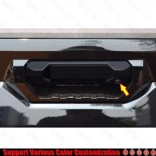 22-2024 For Toyota Tundra Bright Black Car Tailgate Door Handle Bowl Decor Cover