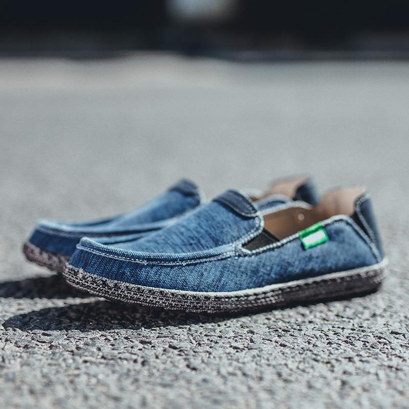 Large size canvas shoes summer new cloth shoes soil retro lazy casual shoes