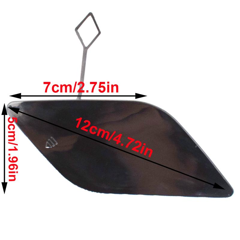 CASHCOW Car Front Bumper Tow Hook Eye Cover Cap For Mercedes Benz E-Class W212 E300 E350 E400 E500 2008 2009 2010 2011 2012 2013