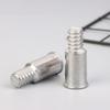 2 Stücke Besenverlängerungsstangen-Adapterspitzen Metallgewindegriffspitzen Endadapter Reparatursatz Steckergriffverlängerung