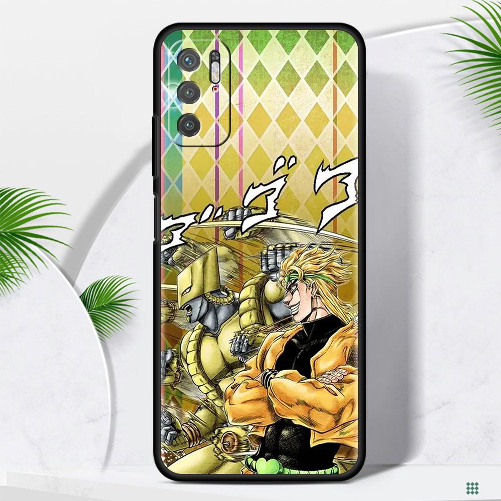 

Чехол для телефона Xiaomi Redmi Note 11 10 Pro 9 9S 10S 8 7 8T K40 9A 9C 9T модный силиконовый мягкий чехол аниме мультфильм J-Jojo Redmi K40