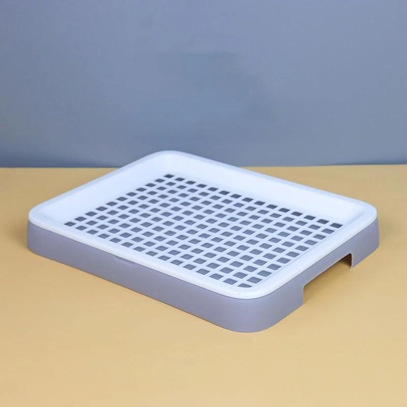 

Лоток для туалета для кроликов и хомяков, туалетный лоток для маленьких домашних животных, угловой туалет для кроликов, хомяков, кошек-драконов, морских свинок, голландских свиней серый