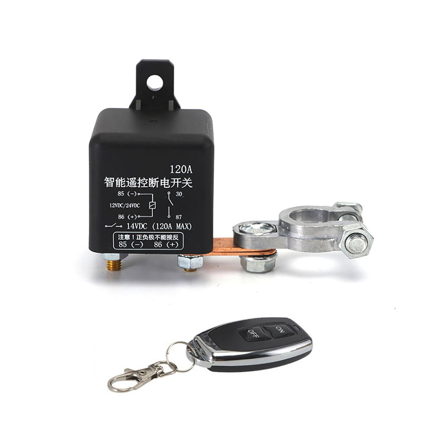 Car Auto Wireless Remotes Control Battery Intelligent Relay Car Battery Disconnect Cut Off Isolator