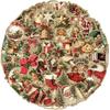 50PCS PVC Christmas Cartoon Stickers DIY Kids Sticker Toys New Santa Claus Sticker  Notebook