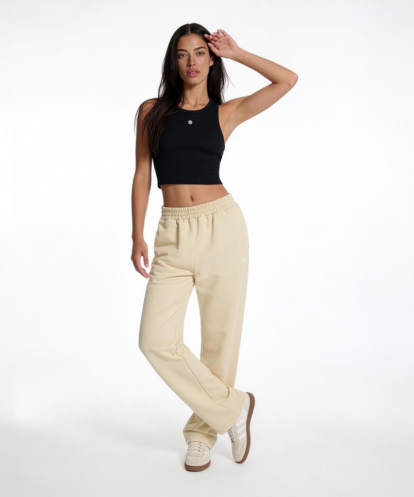 SPERRY Women'S Straight Fit Sweatpants_Cream [Sprt_0002]