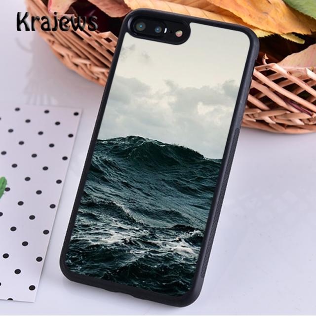 Ocean Rough Sea Phone Case Cover For iPhone 17 Air 16 15 14 plus 12 13 pro max coque Shell Fundas