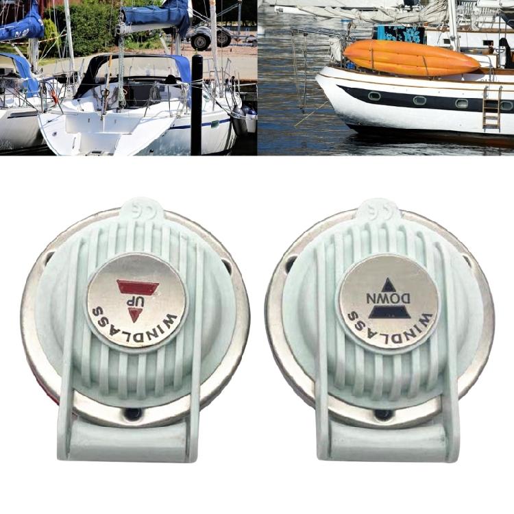 1 Pair Boat Foot Switch Up and Down Winch Foot Switch 12V 24V Windlass Foot Switch Boat Ship Winch Switch
