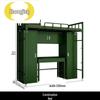 Zhongjing Army Green Modular Wardrobe Bed System