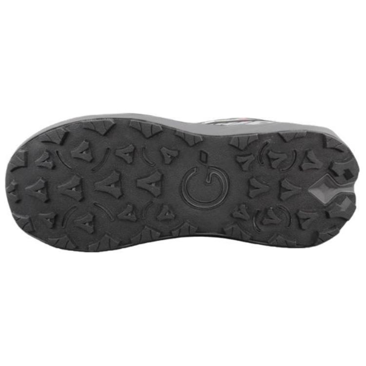 New Anta Cushioned Slip Resistant Low Top Outdoor Shoes Unisex Black Castle Gray 122346606A-1