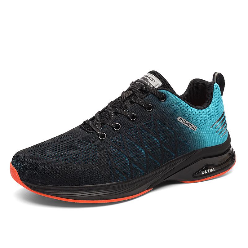 Scarpe da Uomo per Sport all'Aperto, Scarpe Casual Sfumate, Scarpe da Corsa da Uomo Traspiranti e Leggere per Giovani