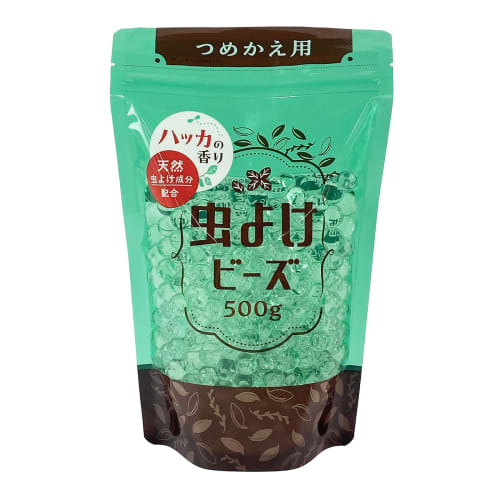 

Weruco Insect Repellent Beads II Refill, Mint Scent, 500g