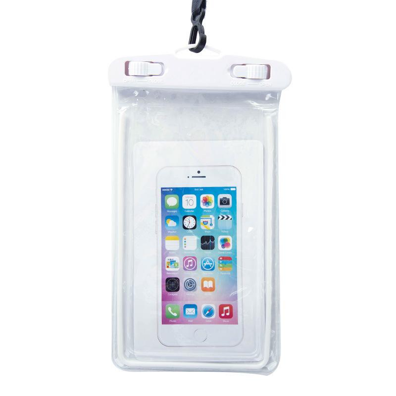 Luminous Waterproof Phone Pouch: Touchscreen, Dive-Friendly for Beach, Swimming, Rafting, and Riding