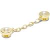 Pearl Rivet Gold Chain Jibbitz Pack 10017435