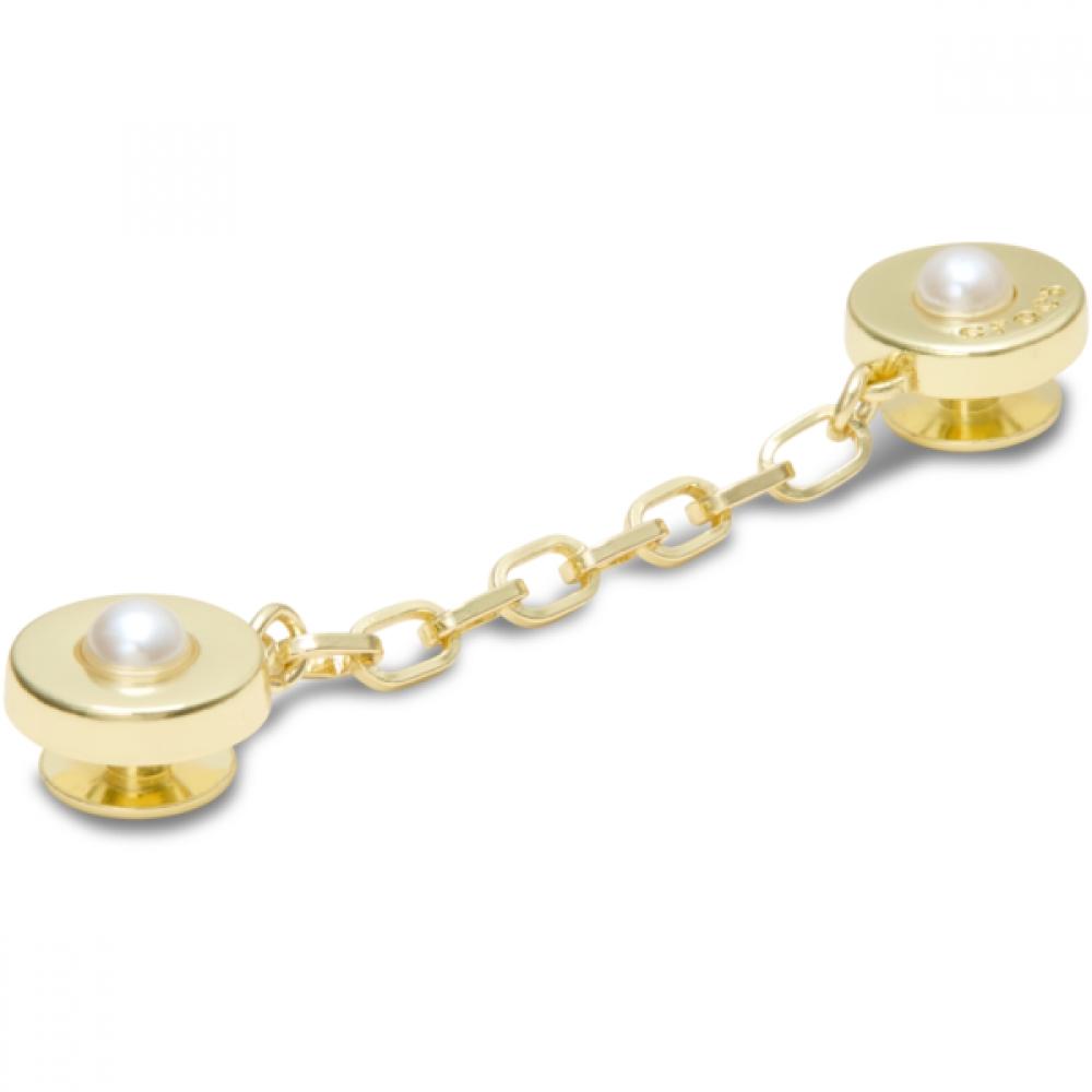 Crocs Gold Chain Jibbitz Pack 10017435 FREE