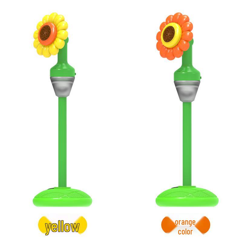 Sunflower Bubble Blaster: Remote Control Sound & Light Toy for Weddings, Birthdays, Camping, Outdoor Events