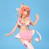 Anime Miku PVC Toy Figures Vocaloid Hatsune Lucas Tempt Luka Cards Rabbit Ear Poker Anime Game