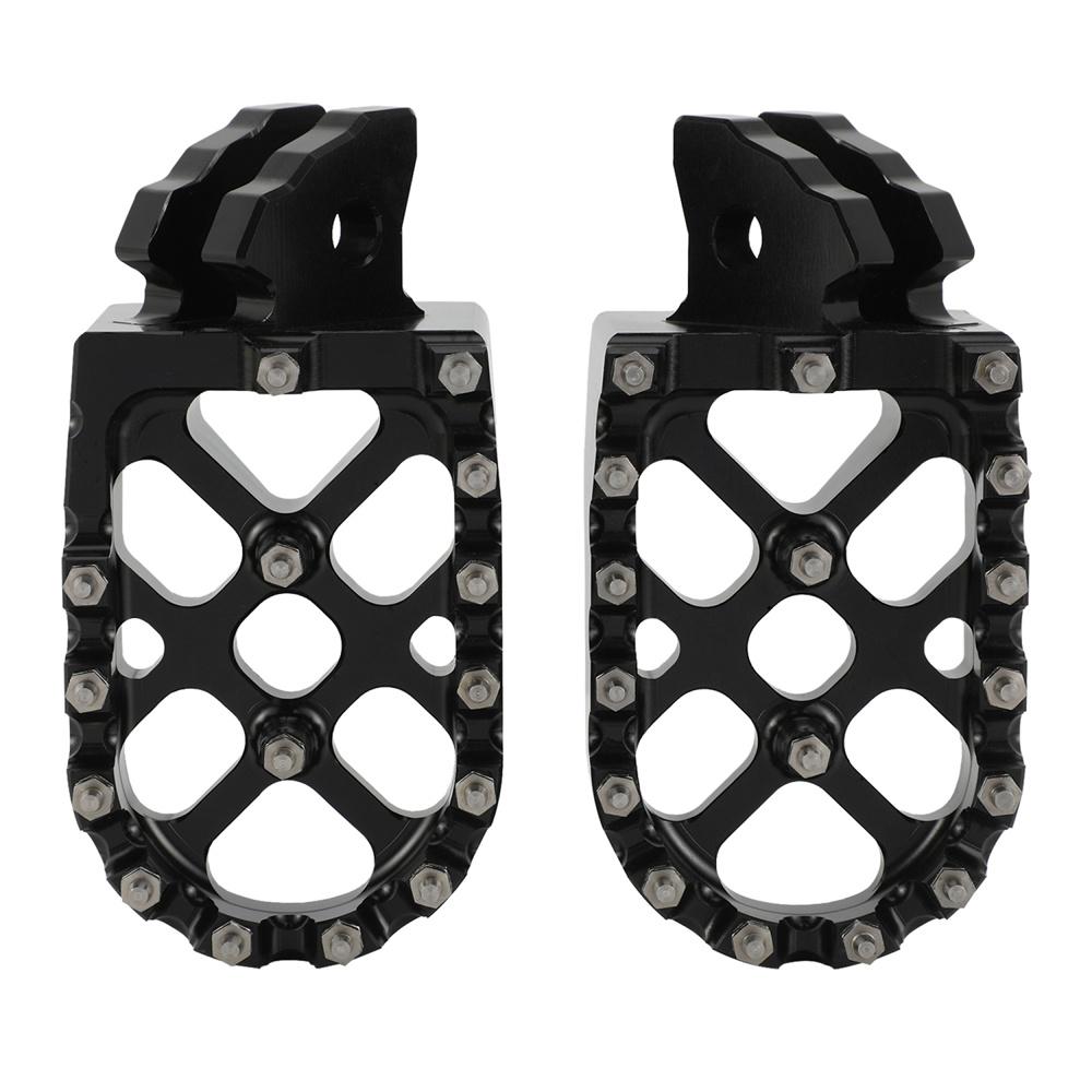 2Pcs Aluminium Alloy Footrest Footpegs Black For Talaria X3 Mx3 Mx4 Mx5