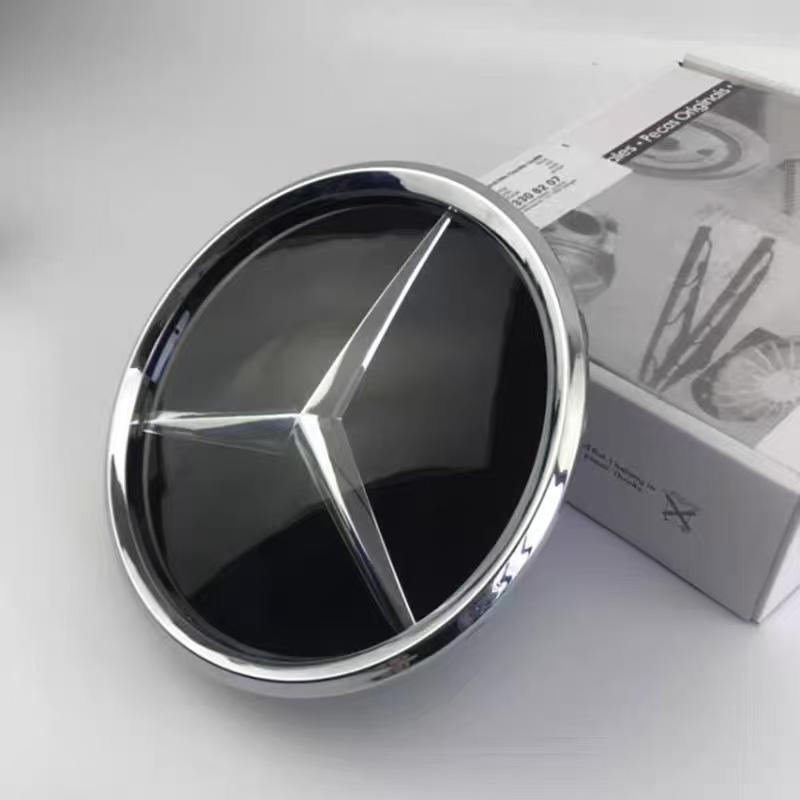 AAA 3D Front Grille Star Emblems Logo Mercedes Benz C W205 A W177 S W217 SL CLA CLS GLA GLB Car Accessories JO1