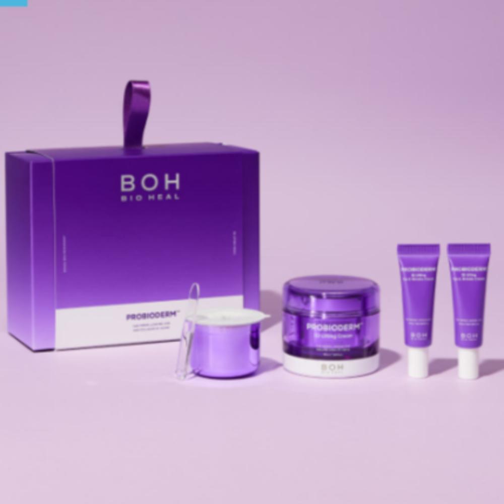 

Набір Bioheal BOH Probioderm 3D Lifting Cream — Зміцнювальний дует для догляду за обличчям та очима (50 мл × 2 + 10 мл × 2)