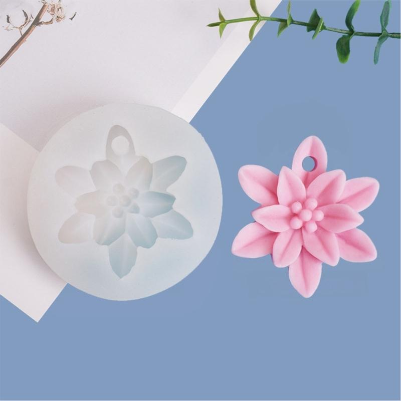 Kreslená kamélie lotosová vonná svíčka silikonová forma dekorativní forma do vozidla sádrová forma potřeby pro výrobu dortů