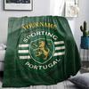Custom Name,Sporting CP Printed Flannel Blanket, soft throw for bedroom sofa, washable, Christmas present, great gift.