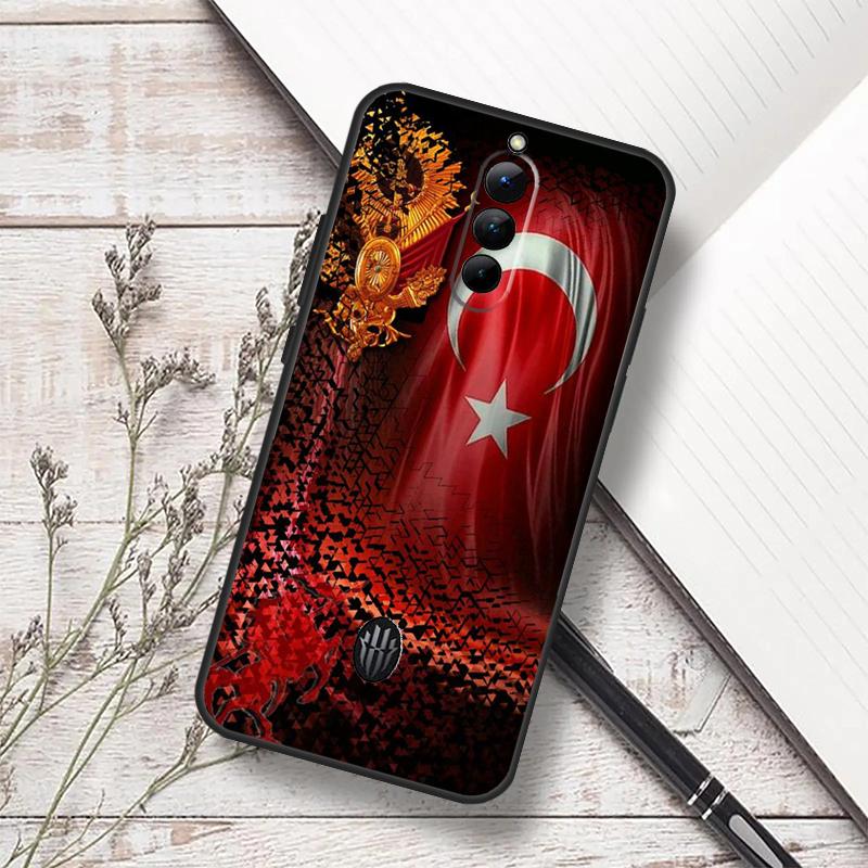 Turkey Turkish Flag Case For ZTE Nubia RedMagic 10 Air 5G 6 7 6S 7S Pro RedMagic 10S 9S 8S 8 9 10 Pro Plus Cover