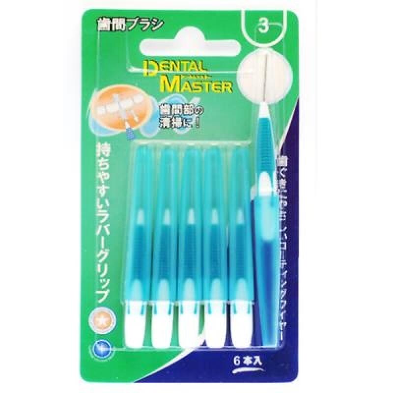 

Interdental brush dental portable 6-pack (No. 3)