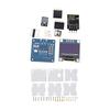 Mini Clock Kit Acrylic Shell Organic Light Emitting Diode Display DIY Timing Module Electronic Clock Kit DC5V