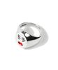 Bonbeau Smile Epoxy Signet Ring Thick Smile Ring (Type B)