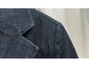 Zhu Zhu Blue Denim Women's Two-Piece Set: Stylish Suit Jacket & Slimming Jeans