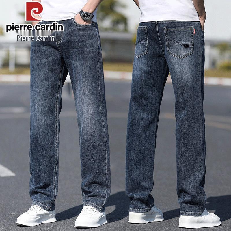 Pierre Cardin Men's Loose Straight Vintage Jeans