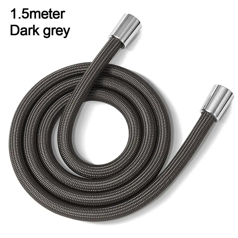 1.5/2.0 Meter Anti Winding Flexible Nylon Shower Hose GI/2 Universal Interface Bath Shower High Pressure Durable Nylon Pipe