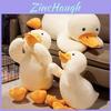 Entzückendes Plüsch-Enten-Spielzeug Weiches PP-Baumwoll-Kuschelkissen Große Größe Für Kinder Geburtstagsgeschenk