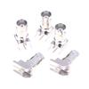 5/10-Pcs  BNC Bulkhead Jack to Right Angle Plug Adapter, Q9-KWE-007 RF Coaxial Connector, 50 Ohm,, DC to 2 GHz Frequency